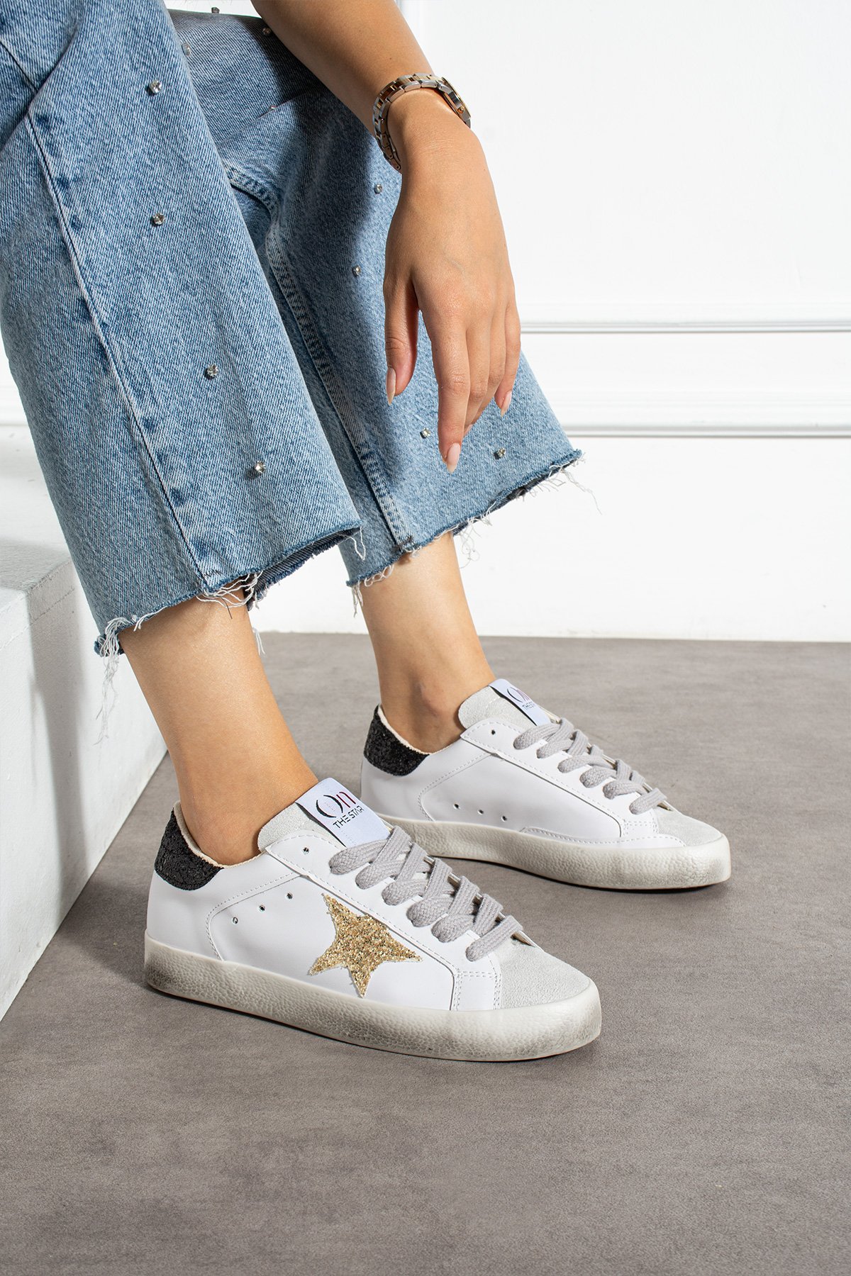 Golden on klasık spor ayakkabı - Görsel 4