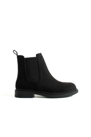 Kadın Yan Lastikli Düz Taban Chelsea Bot