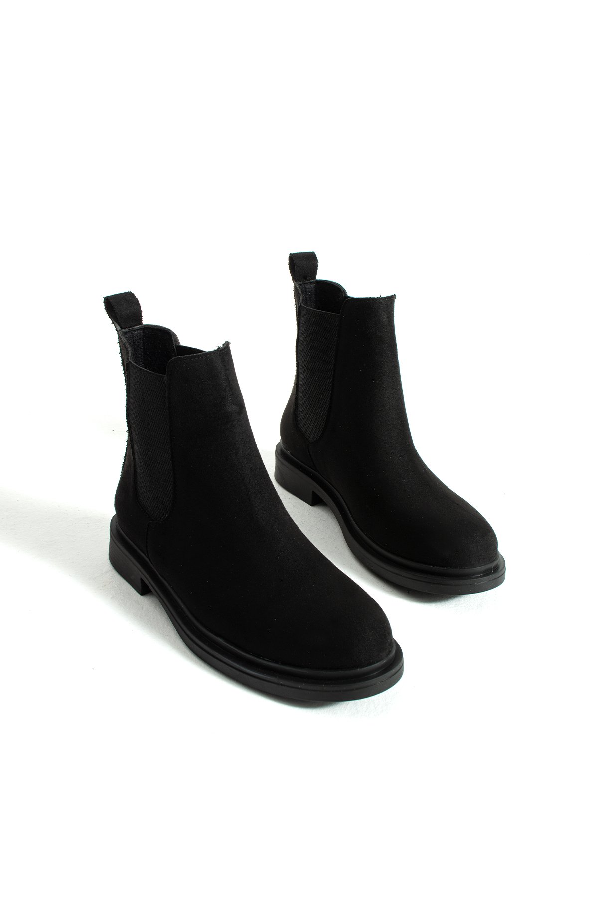 Kadın Yan Lastikli Düz Taban Chelsea Bot - Görsel 2