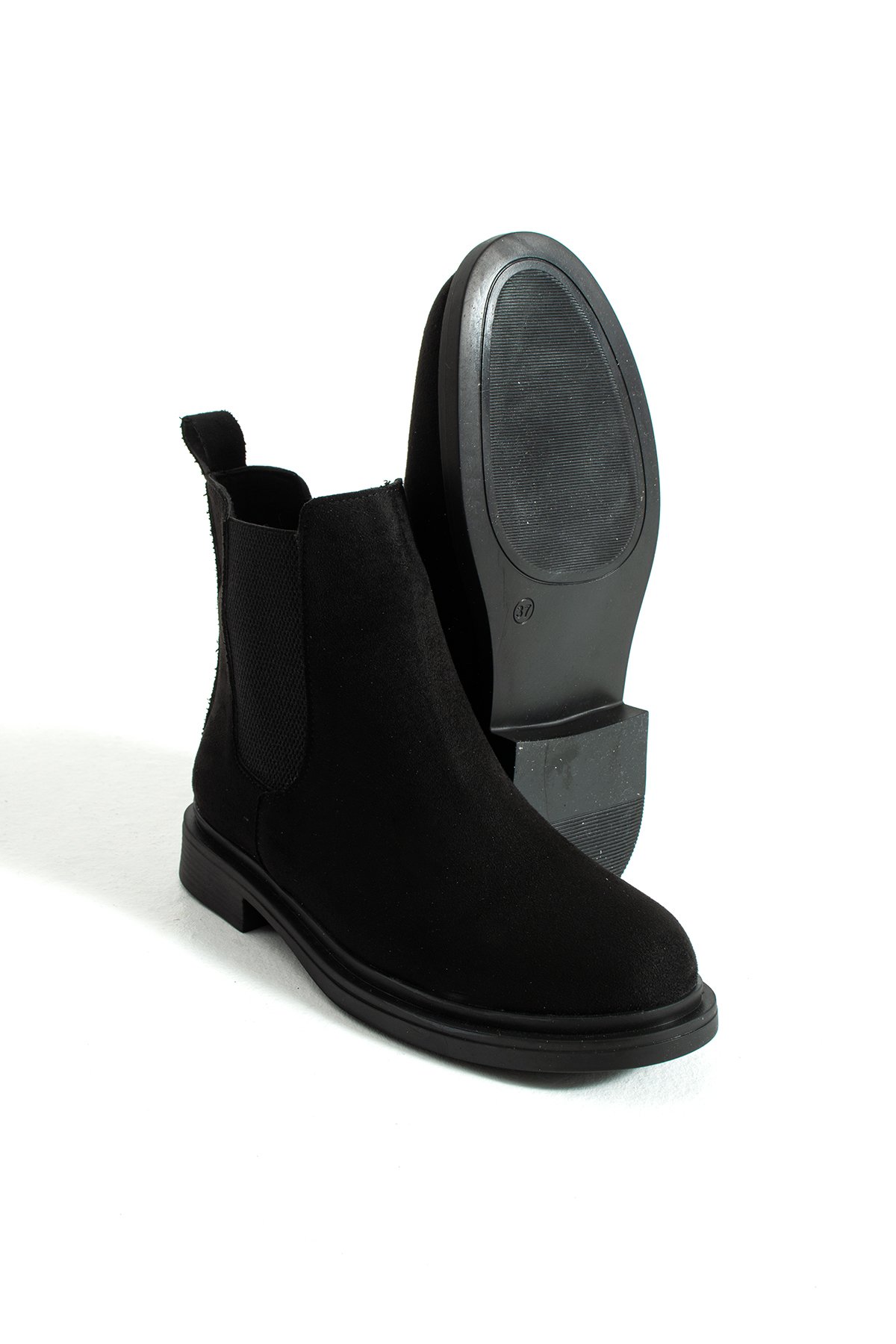 Kadın Yan Lastikli Düz Taban Chelsea Bot - Görsel 3